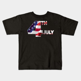 4TH OF JULY Kids T-Shirt